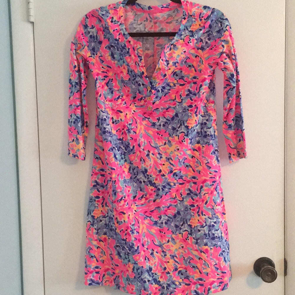 Lilly Pulitzer XS Banyan T-Shirt Dress